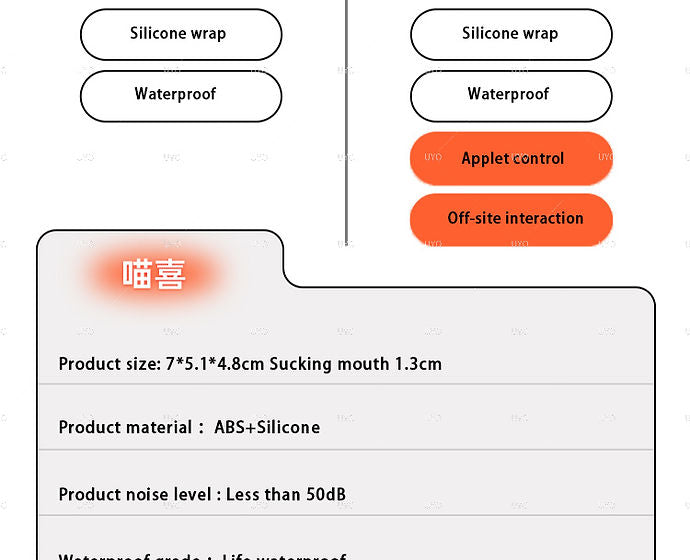 MizzZee Suction device vibrator control female masturbation
