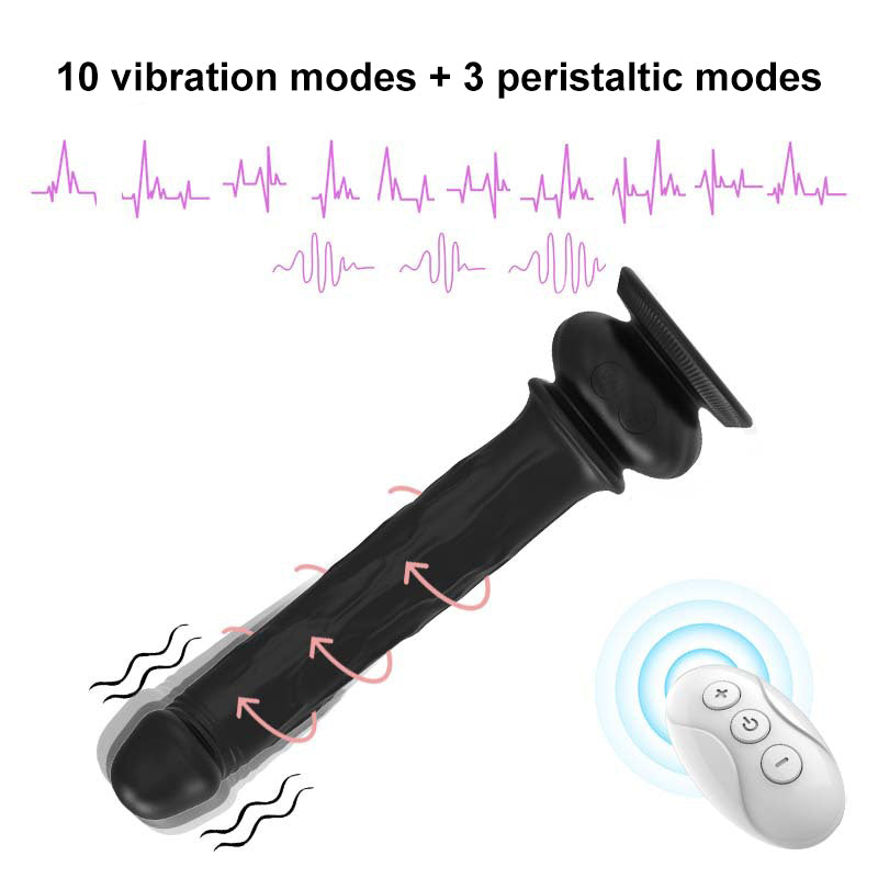 Remote control vibrating wand