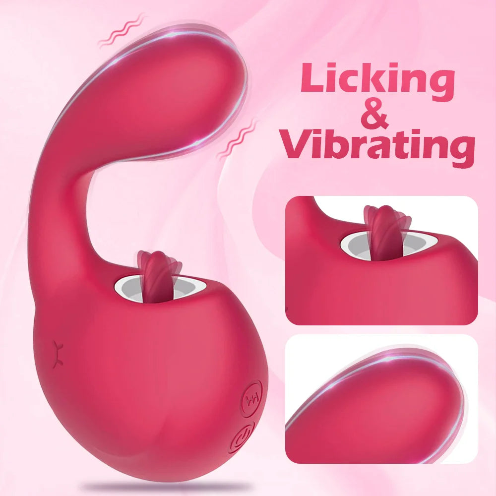 Clitoral Licking G Spot Vibrator Clitoralis Stimulator