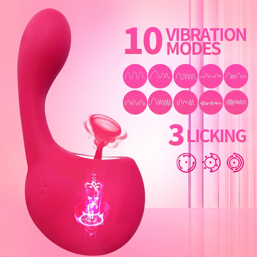 Clitoral Licking G Spot Vibrator Clitoralis Stimulator