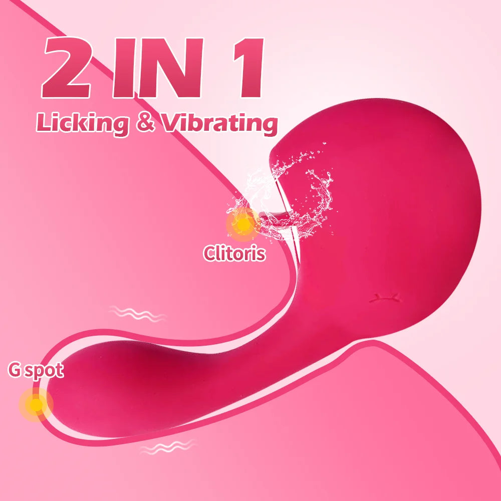 Clitoral Licking G Spot Vibrator Clitoralis Stimulator