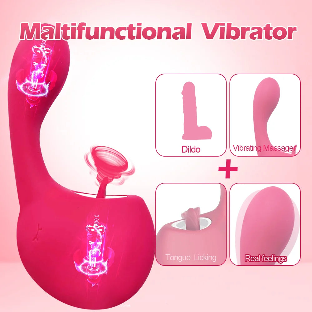 Clitoral Licking G Spot Vibrator Clitoralis Stimulator