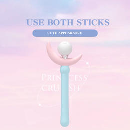 Princess Wand Vibrator – 10-Mode Detachable Clit Stimulator, IPX7 Waterproof, Quiet & Rechargeable
