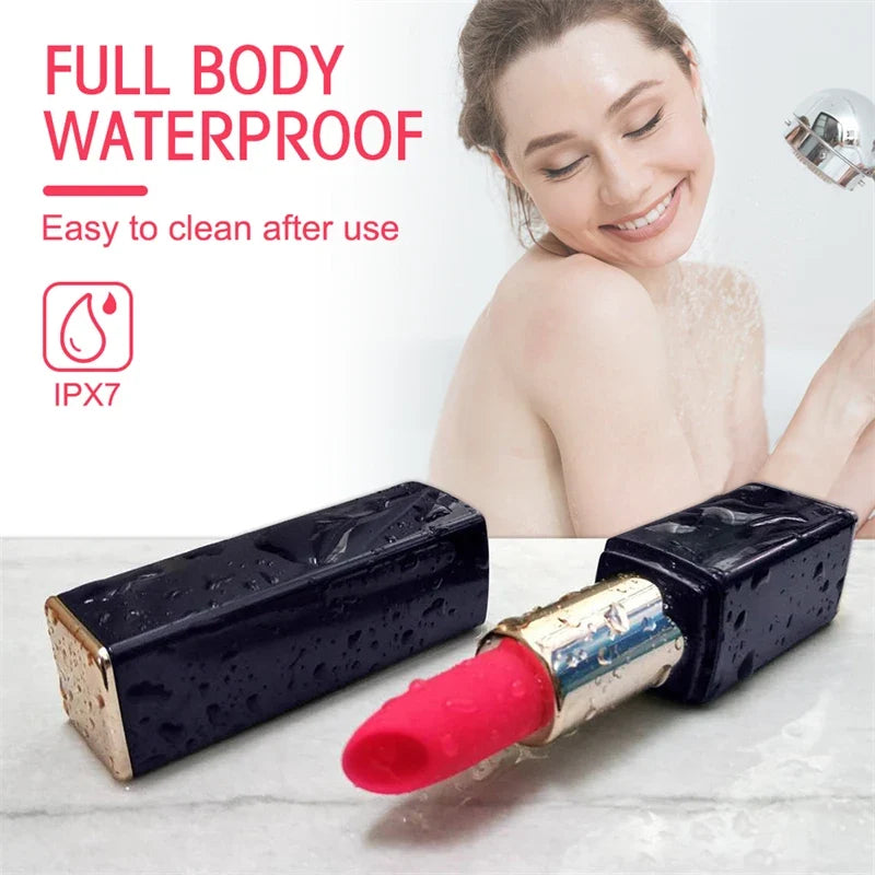 Mini Lipstick Vibrator Secret Bullet Masturbator Nipple Clitoris Stimulator