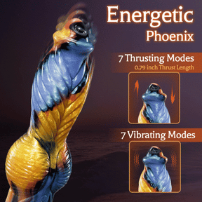 Phoenix 7 Thrusting Vibrating Big Sucker Monster Dildo
