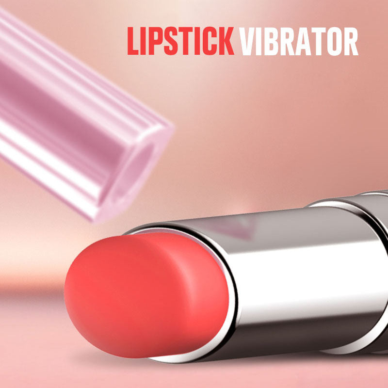 Lippy Lipstick With Egg Skipping Women's Vibrator