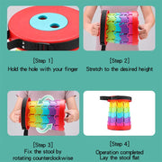 TOYHEERG Rainbow Chair Sex Dildo Machine Outdoor Stimulation