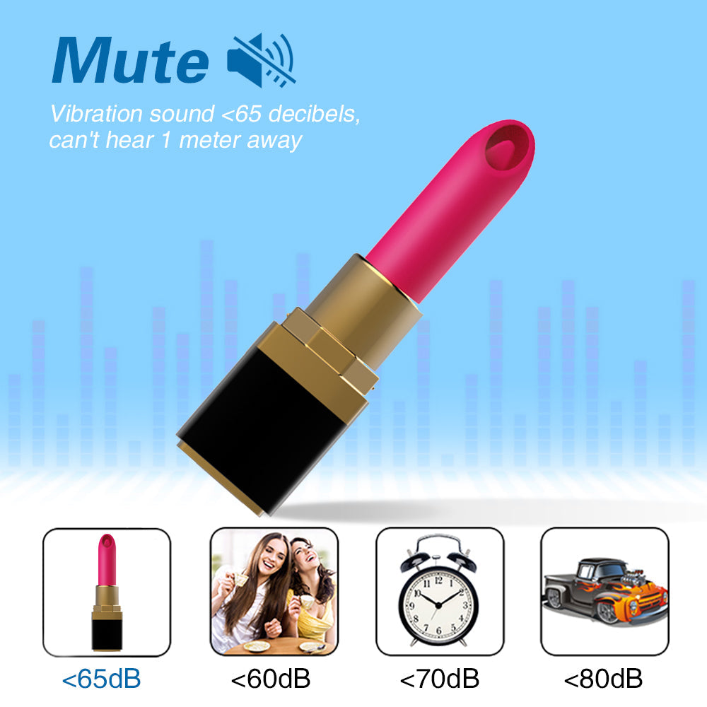 Lipstick Vibrating Massage Stick Women's Clitoris Stimulation