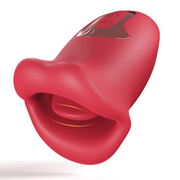 Tongue licking multi-frequency vibration bite licking mouth fun vibrator