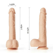 Rotary Telescopic Thrust Dildo Rocking Toy Vibration Stimulation Clitoris Anus Uterine Cavity Lifelike Strong Sucker