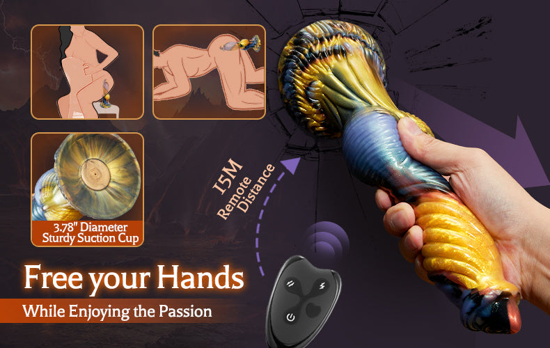 Phoenix 7 Thrusting Vibrating Big Sucker Monster Dildo