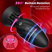 toyshcool wick base rotating and vibrating anal plug APP version