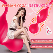 Dragon Phoenix Cushion Vibrator with Remote Control