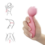 Pink Rose Tongue Clitoral Vibrator