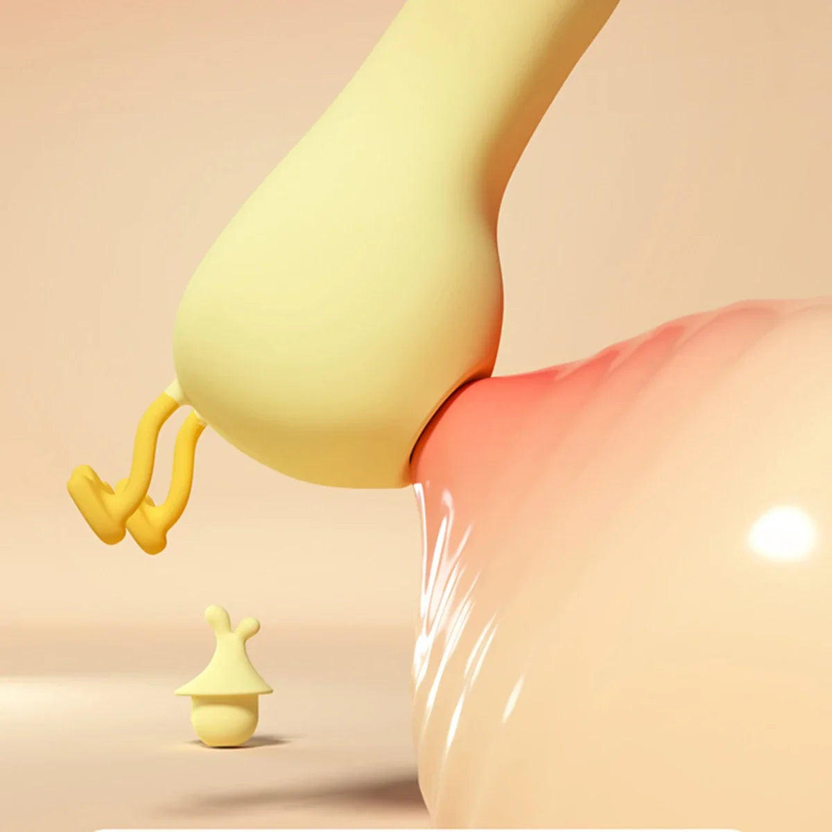 Flat Duck Sucking Vibration Egg Jumping Female Sex Toy