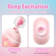 Ten Band Frequencies Female Masturbation Ice Cream Shape Licking G-spot Clit Vibrator