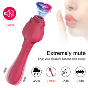 Multi-frequency vibrator for women