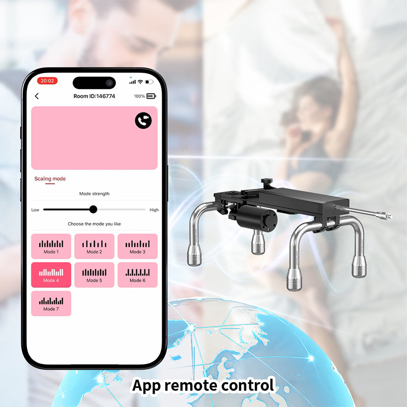 SHEYAY Electronic Dog Female Sex Machine Multiple Accessories