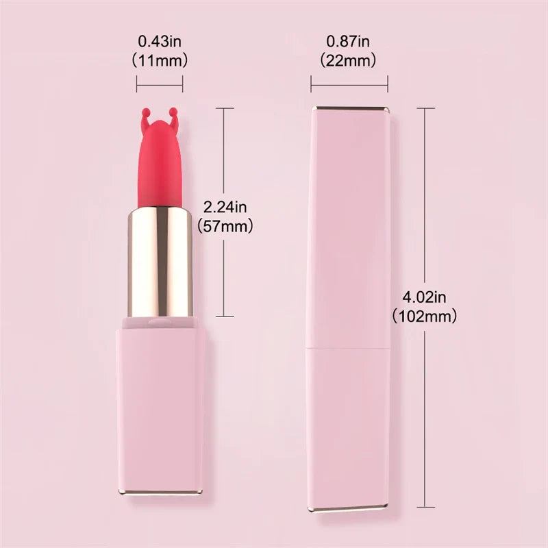 Mini Lipstick Vibrator Secret Bullet Masturbator Nipple Clitoris Stimulator