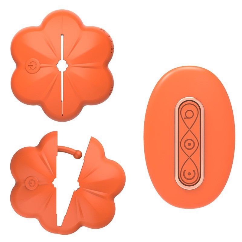 Nipple Vibrator Clamp Remote Breast Clips Clit Stimulator Women