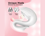 White Cygnus Suck Vibrator