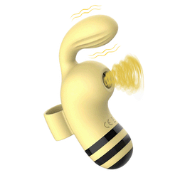 Finger Little Bee Strong Vibration Sucking Egg Female Masturbation