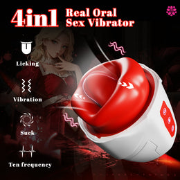 4in1 real oral sex vibrator