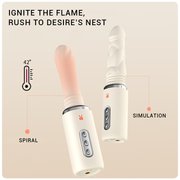 App Controlled Handsfree Dildo Machine Female Masturbation