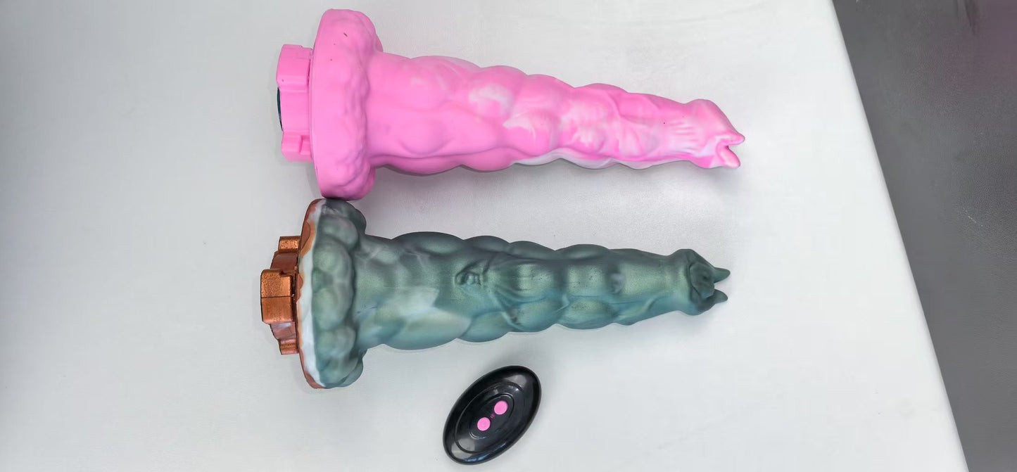 Banana-Duck Plush Dildo Machine Thrusting Licking Dildo Machine Sex Toy With Remote Control