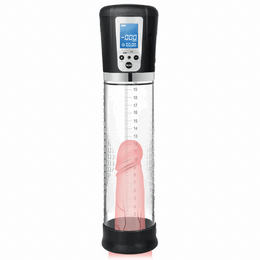 Electric Penis Vacuum Pump with 4 Suction Intensities Rechargeable