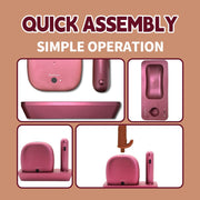 Auto Thrusting Vibration dildo Sex Machine Set With Storage Box