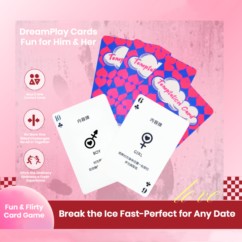 Phantom Cards: A Playful Journey of Desire and Love