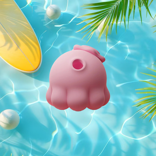 Cute Octopus Sucking Vibrator Heating Clit Vibrating Sucker