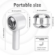 Truly - Intelligent 6 Frequency Telescopic Handheld Male Masturbator