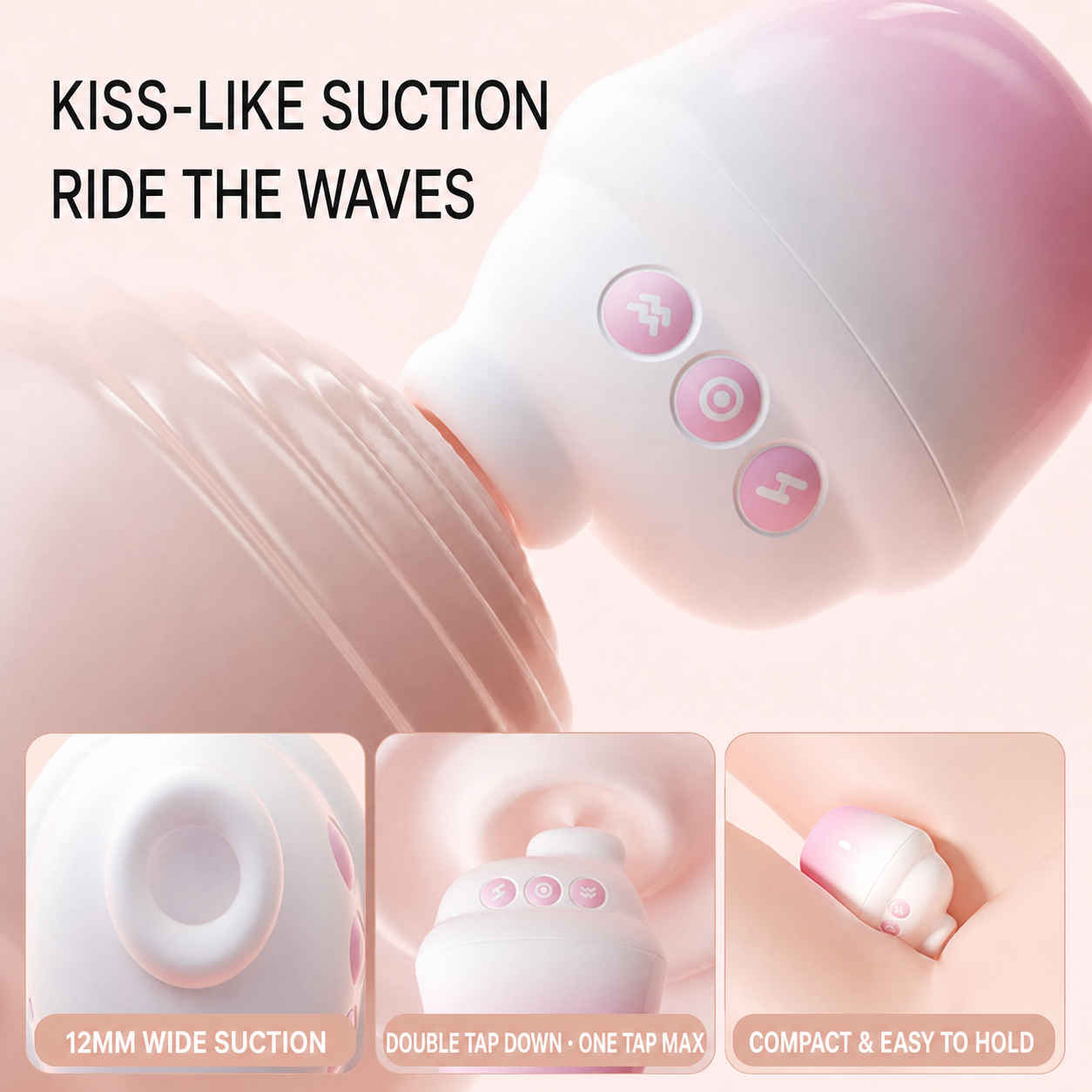 XIXICAN Tongue Kiss Suction Vibrator