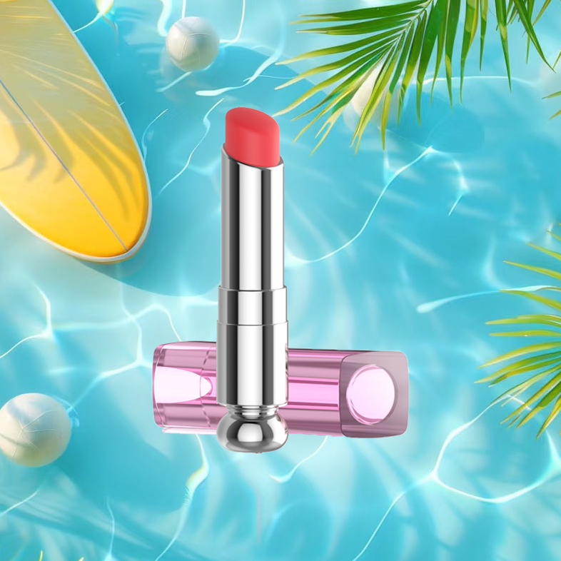 Lippy Lipstick With Egg Skipping Women's Vibrator