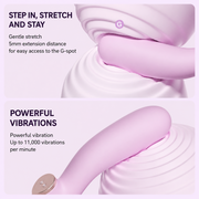ZEMALIA Pillow Bloom Smart Flower Massager – App Controlled Vibrator with Suction Stimulation