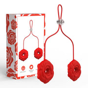 Nipple Vibe Women Sex Toy Boobs Massager for Nipple Vibrating Rose Toys with APP Control