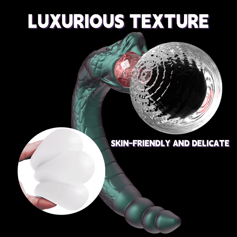 Blush Snake - shaped Vibrating G SPpot Vibrator