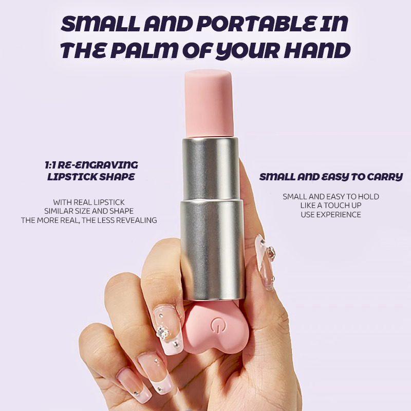 Lipstick Vibrator Female Sucking Licking Clitoris Masturbator