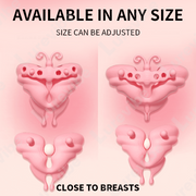 Butterfly Invisible Wearable Nipple Clamp Vibrator