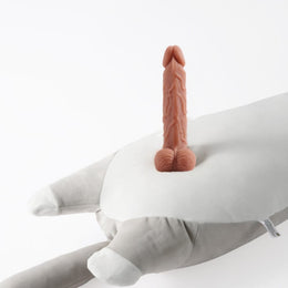 Upgraded Fun Plush Toys Thrusting Dildo Machine Sex Toy