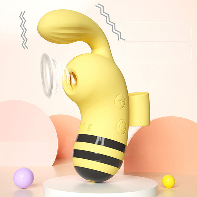 Finger Little Bee Strong Vibration Sucking Egg Female Masturbation