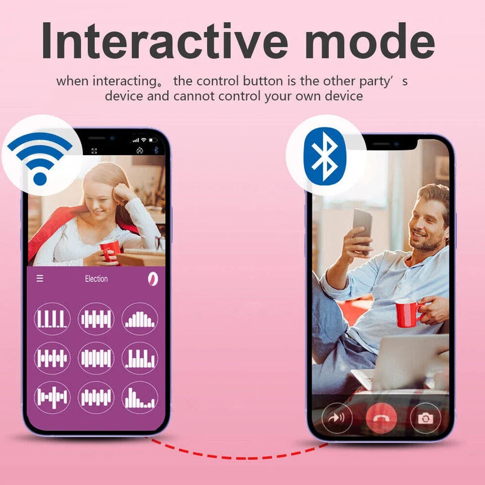 Vibrating Women Panties Massager Wearable Wireless APP Control Underwear