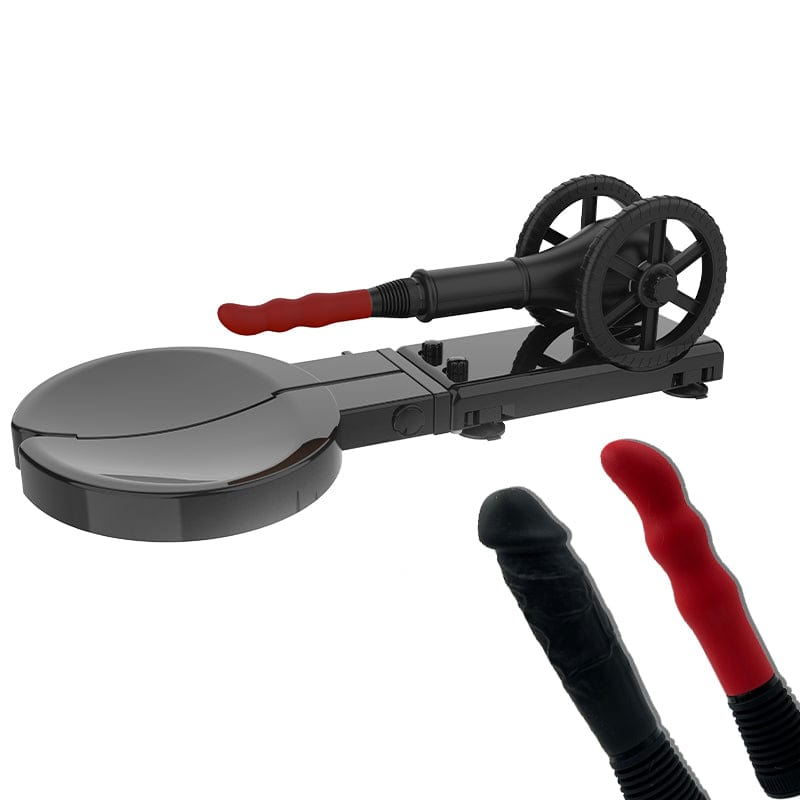 Cannon-shaped Thrusting Dildo Machine With Dildos & Remote Control