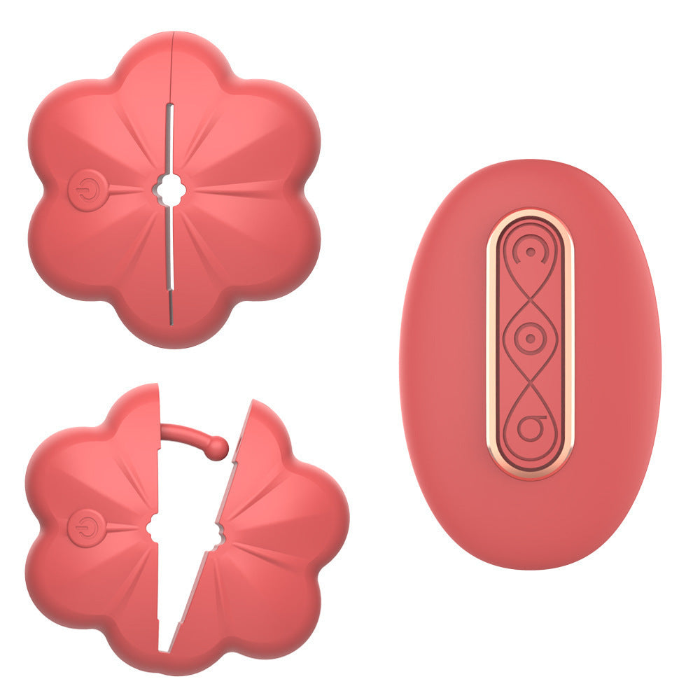 Nipple Vibrator Clamp Remote Breast Clips Clit Stimulator Women