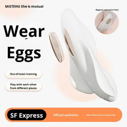 MISTEHU Her Mutual Remote-Control Silent Wearable Vibrator for Women