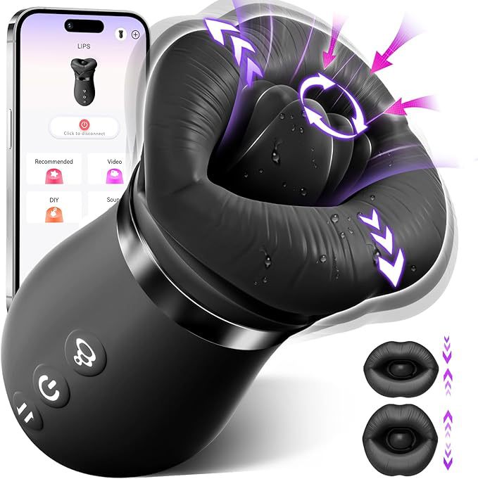 5IN1 Mouth Sucking Vibrator big mouth Sex Toy