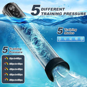 5 Suction 5 Pressure Penis Pump Male Sex Stroker