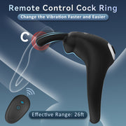 Rabbit Vibrating Cock Ring Adult Sex Toys with Clitoral Vibrator